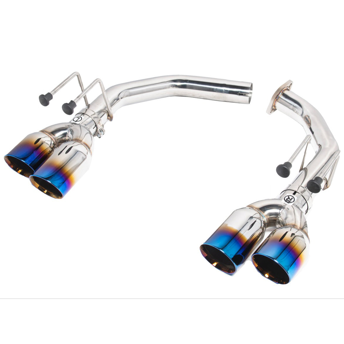 2021Present Acura TLX Muffler Delete Axle Back Quad Burnt Tips Exhaus