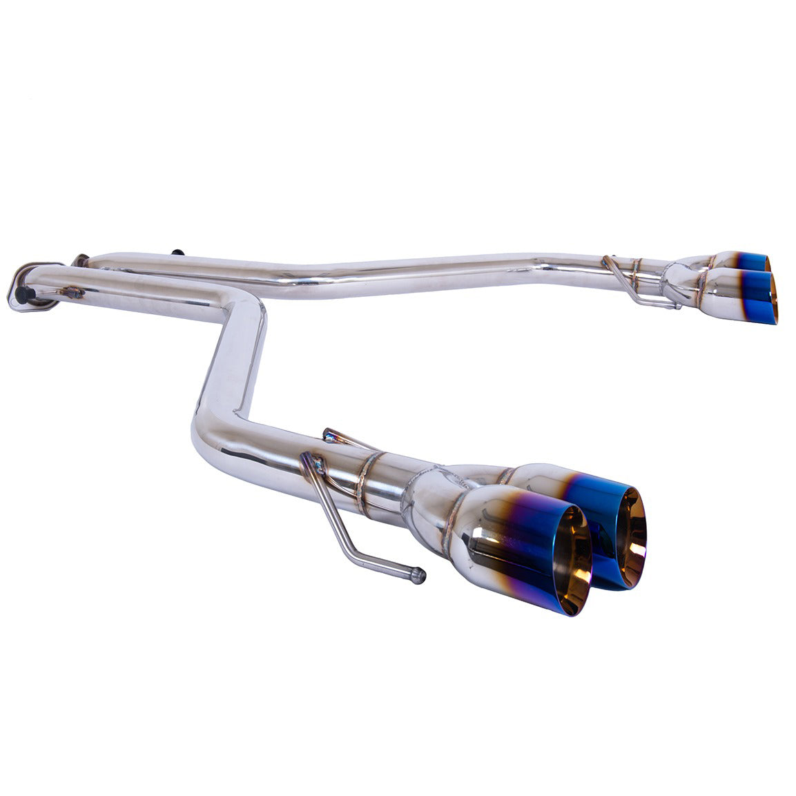 Extreme Online Store Axle Back Exhaust For 2017-2020 Lexus IS 300/350 (Quad Burnt Tips, 3.5")