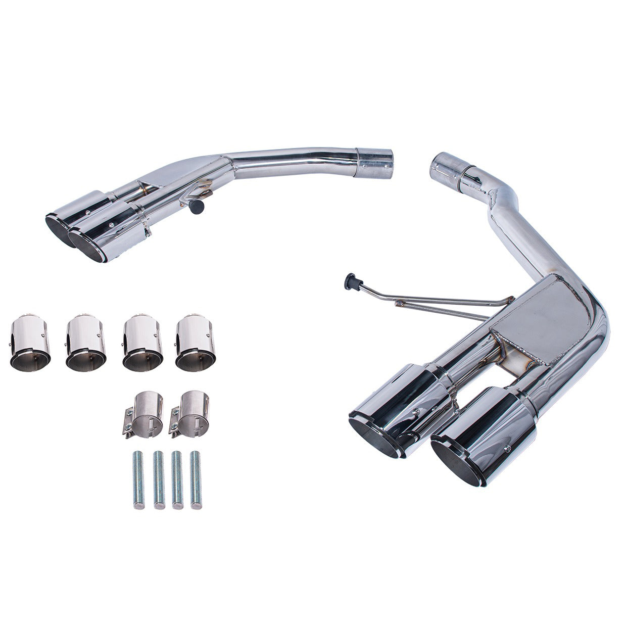 20142021 Porsche Macan Muffler Delete Axle Back Quad Tips Exhaust