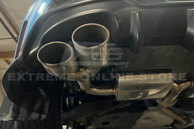 2019-Present Toyota Corolla Hatchback Burnt Tips Cat Back Exhaust