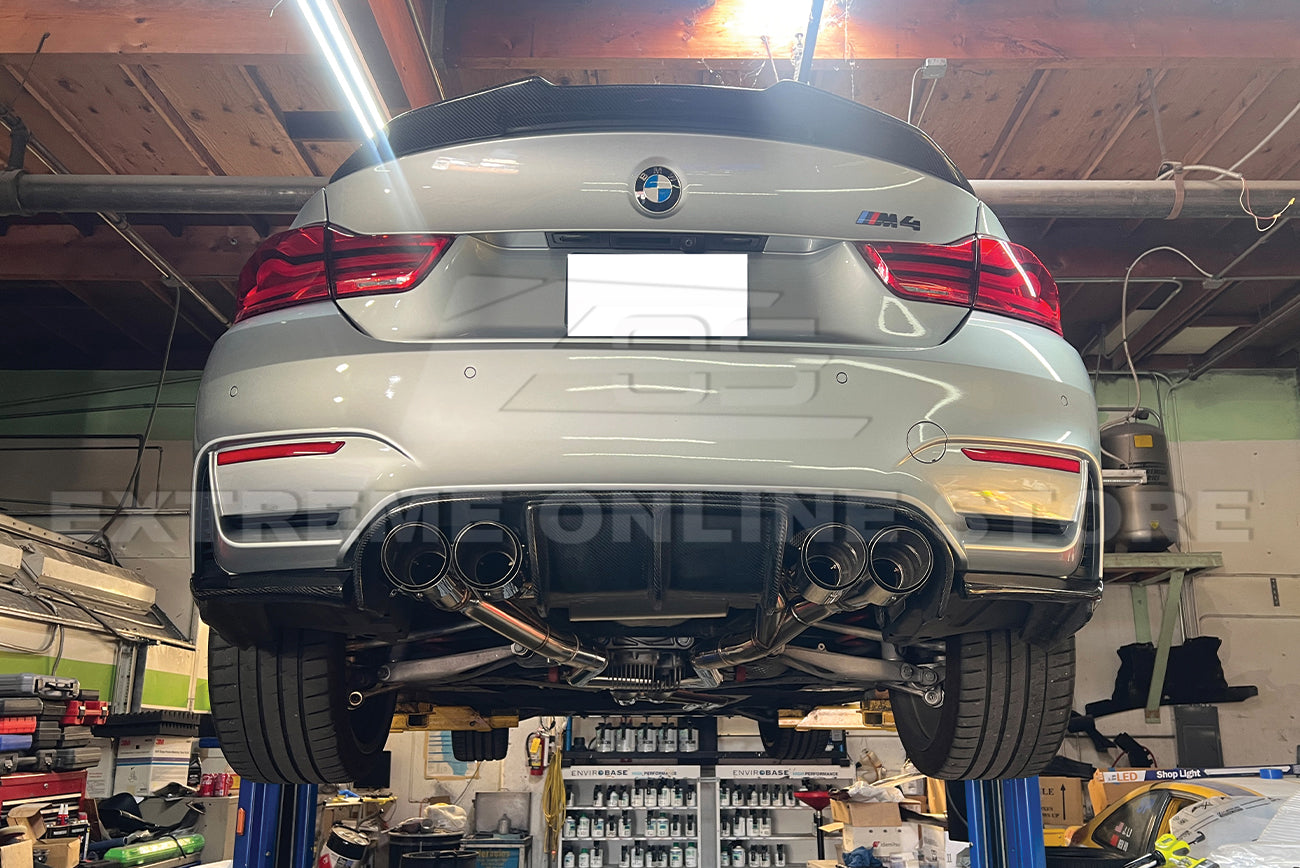 2014-2019 BMW F80 M3 F82 F83 M4 Resonated Mid Pipe Exhaust