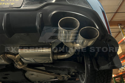 2019-Present Toyota Corolla Hatchback Burnt Tips Cat Back Exhaust