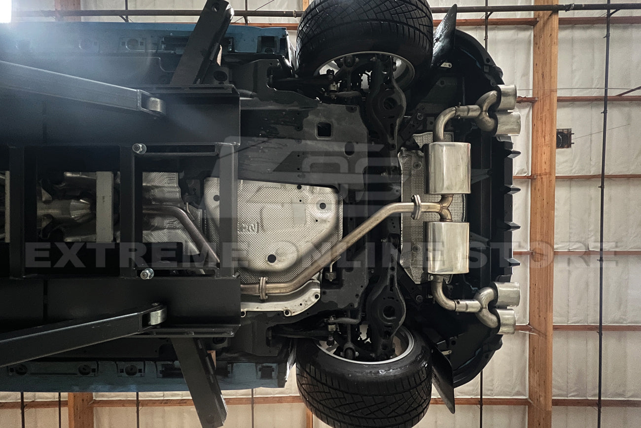 2019-Present Toyota Corolla Hatchback Quad Tips Cat Back Exhaust