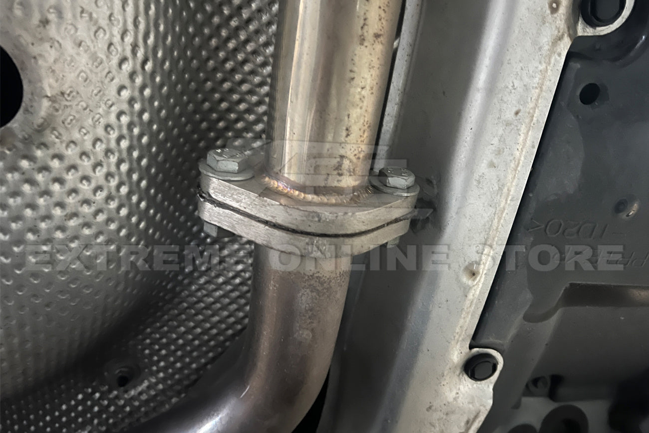 2019-Present Toyota Corolla Hatchback Burnt Tips Cat Back Exhaust