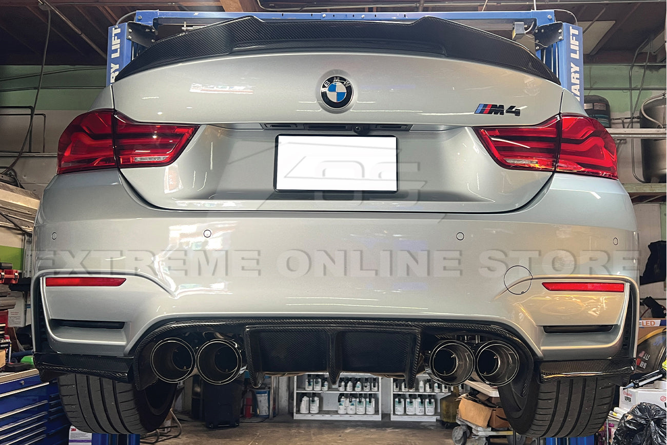 2014-2019 BMW F80 M3 F82 F83 M4 Muffler Axle Back Quad Tips