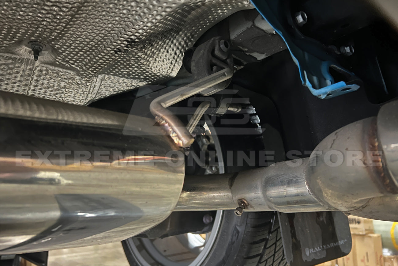 2019-Present Toyota Corolla Hatchback Quad Tips Cat Back Exhaust