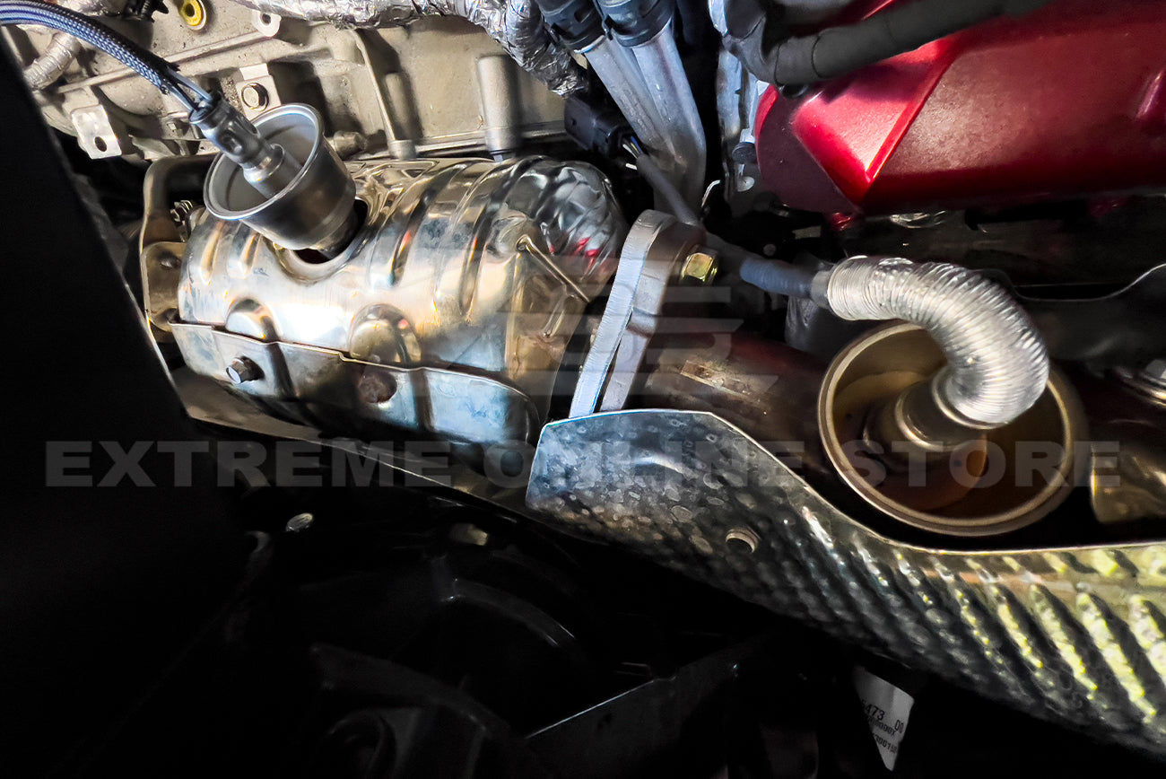 2020-Present Chevrolet Corvette C8 Base Long Tube Header & Down Pipe