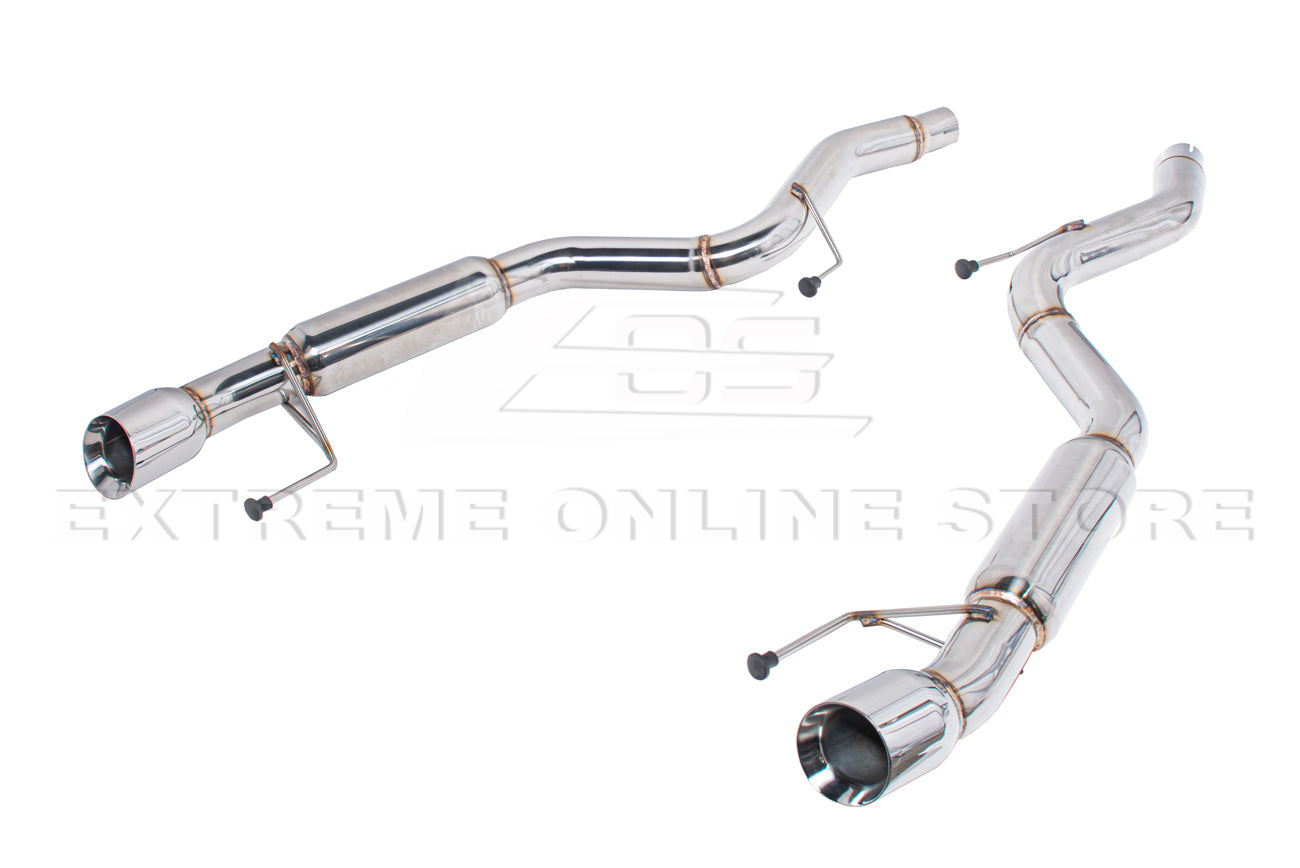 2015-2023 Ford Mustang Muffler Axle Back Dual Tips Exhaust