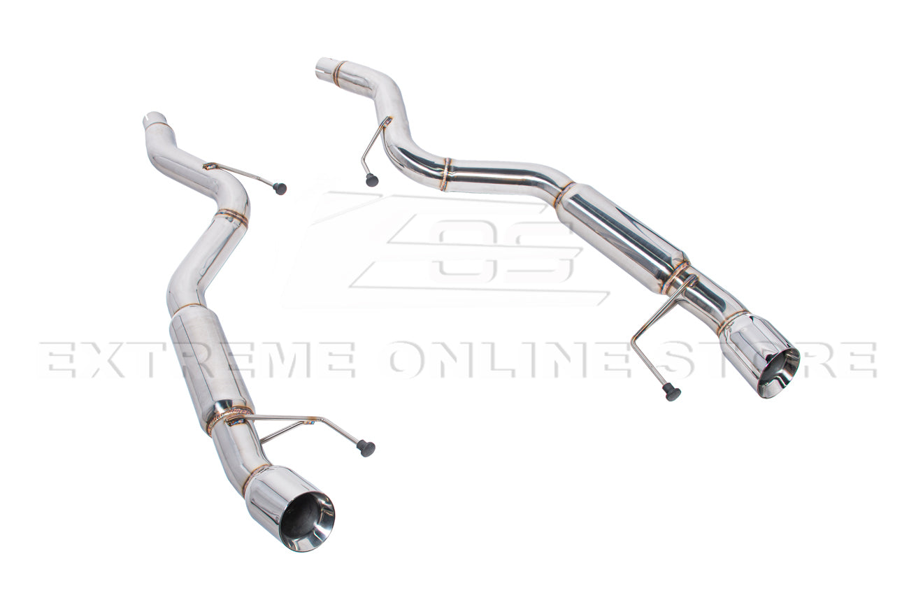 2015-2023 Ford Mustang Muffler Axle Back Dual Tips Exhaust