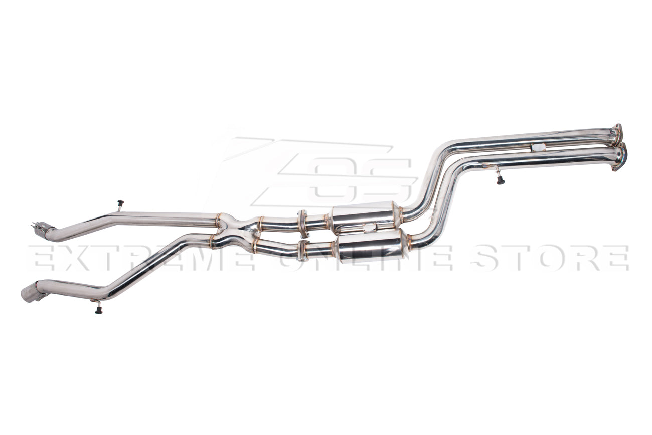 2014-2019 BMW F80 M3 F82 F83 M4 Resonated Mid Pipe Exhaust