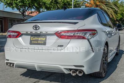 2018-Present Toyota Camry Muffler Delete Axle Back Quad Burnt Tips Exhaust