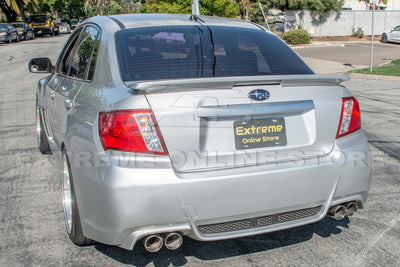 2011-2014 Subaru Impreza WRX STi Muffler Delete Axle Back Burnt Tips Exhaust