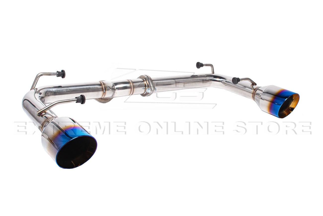 2022-Present Toyota GR86 Subaru BRZ Cat Back Dual Burnt Tips Exhaust Kit