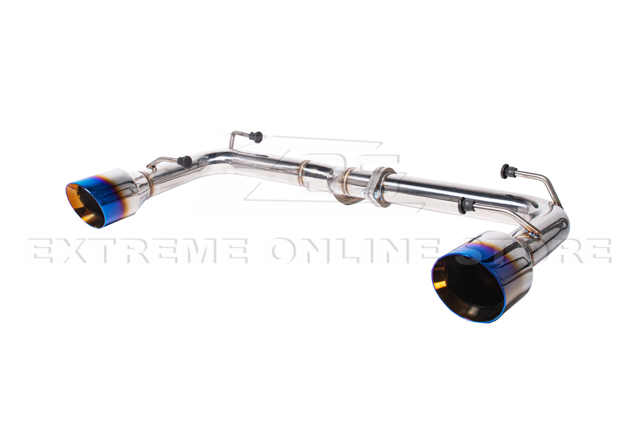 2022-Present Toyota GR86 Subaru BRZ Cat Back Dual Burnt Tips Exhaust Kit