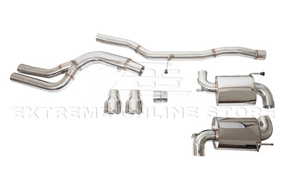 2020-Present Toyota A90 A91 GR Supra Non Resonated Cat Back Exhaust