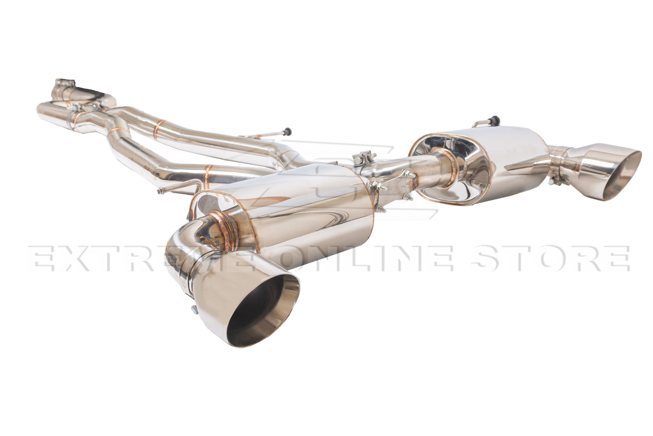 2020-Present Toyota A90 A91 GR Supra Non Resonated Cat Back Exhaust