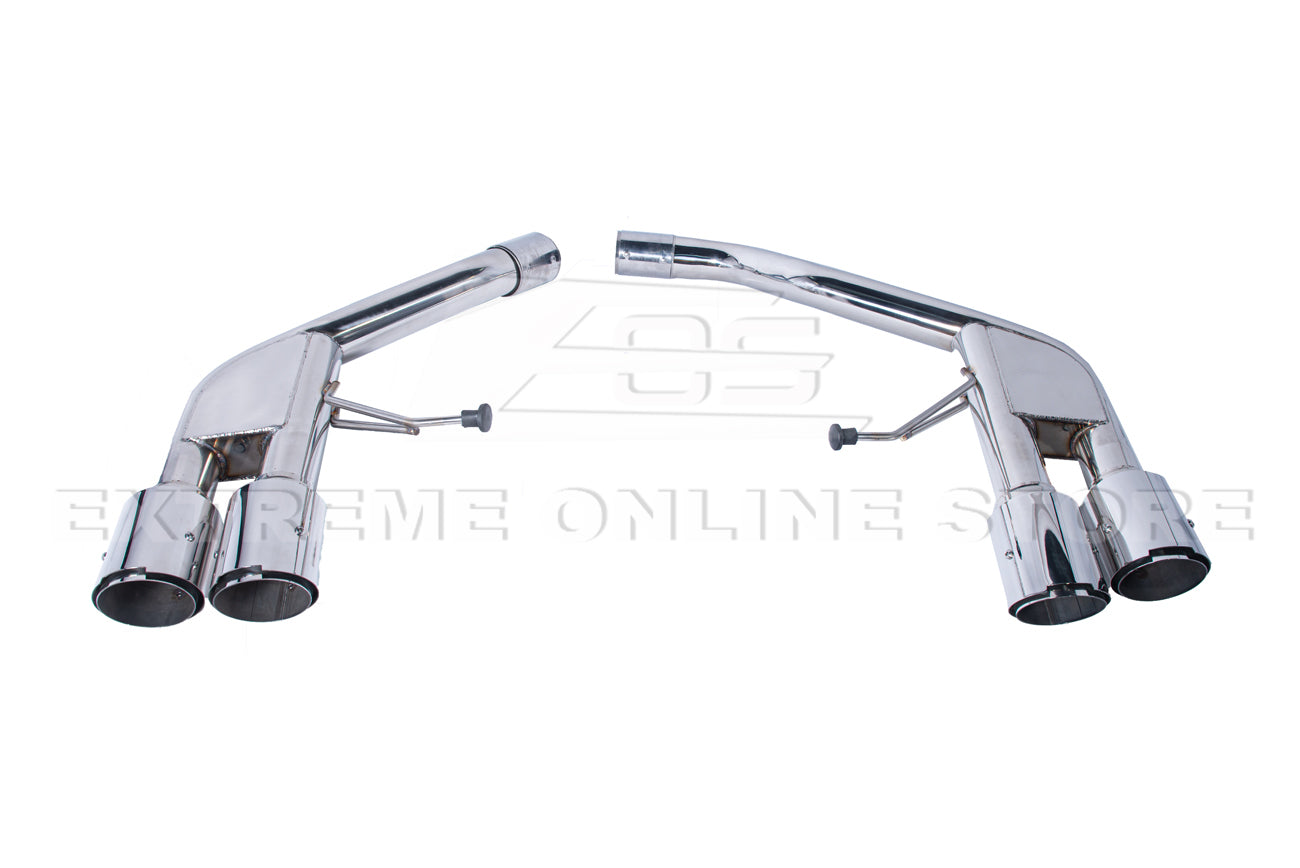 2014-2021 Porsche Macan Muffler Delete Axle Back Quad Tips Exhaust