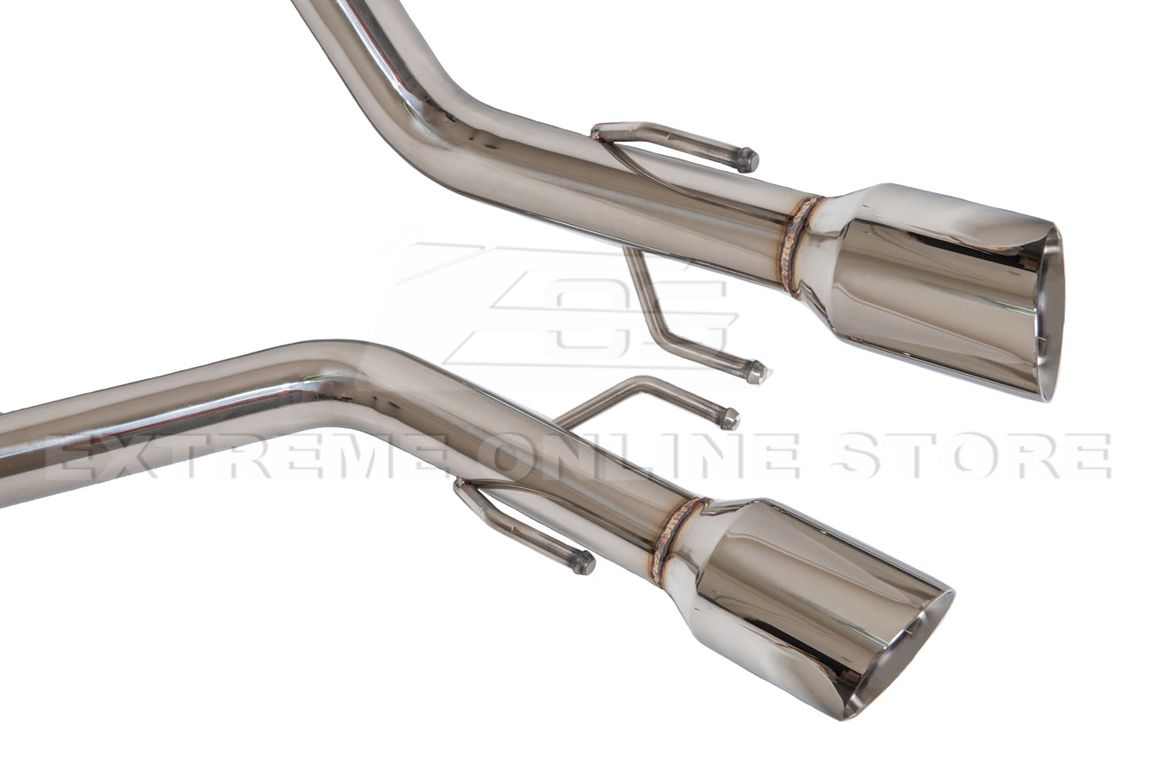 2021-Present Lexus IS300 IS350 Muffler Delete Axle Back Dual Tips Exhaust Pair