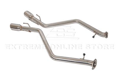 2021-Present Lexus IS300 IS350 Muffler Delete Axle Back Dual Tips Exhaust Pair