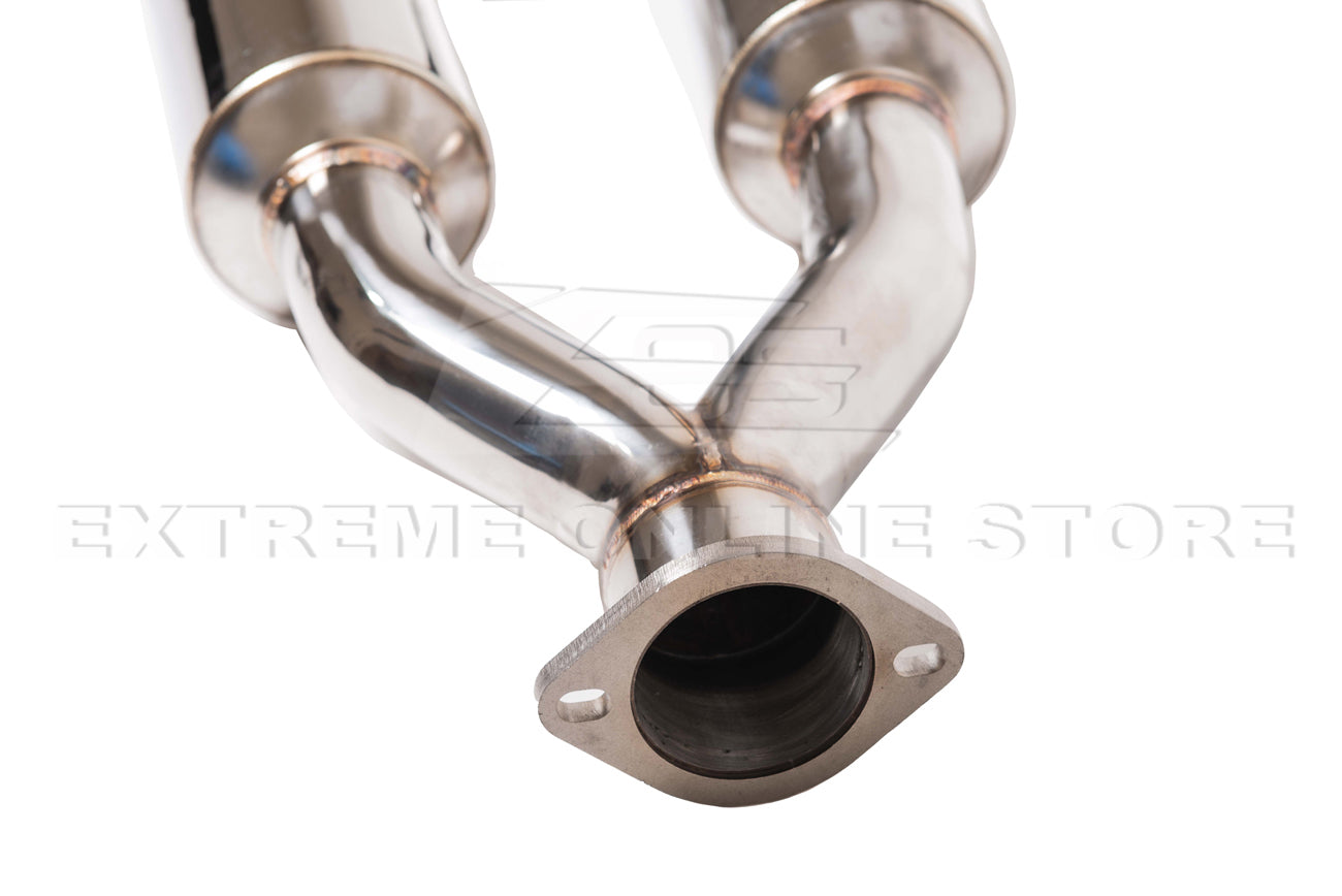 For 2009-2021 Nissan 370Z Z34 Resonated Mid Pipe