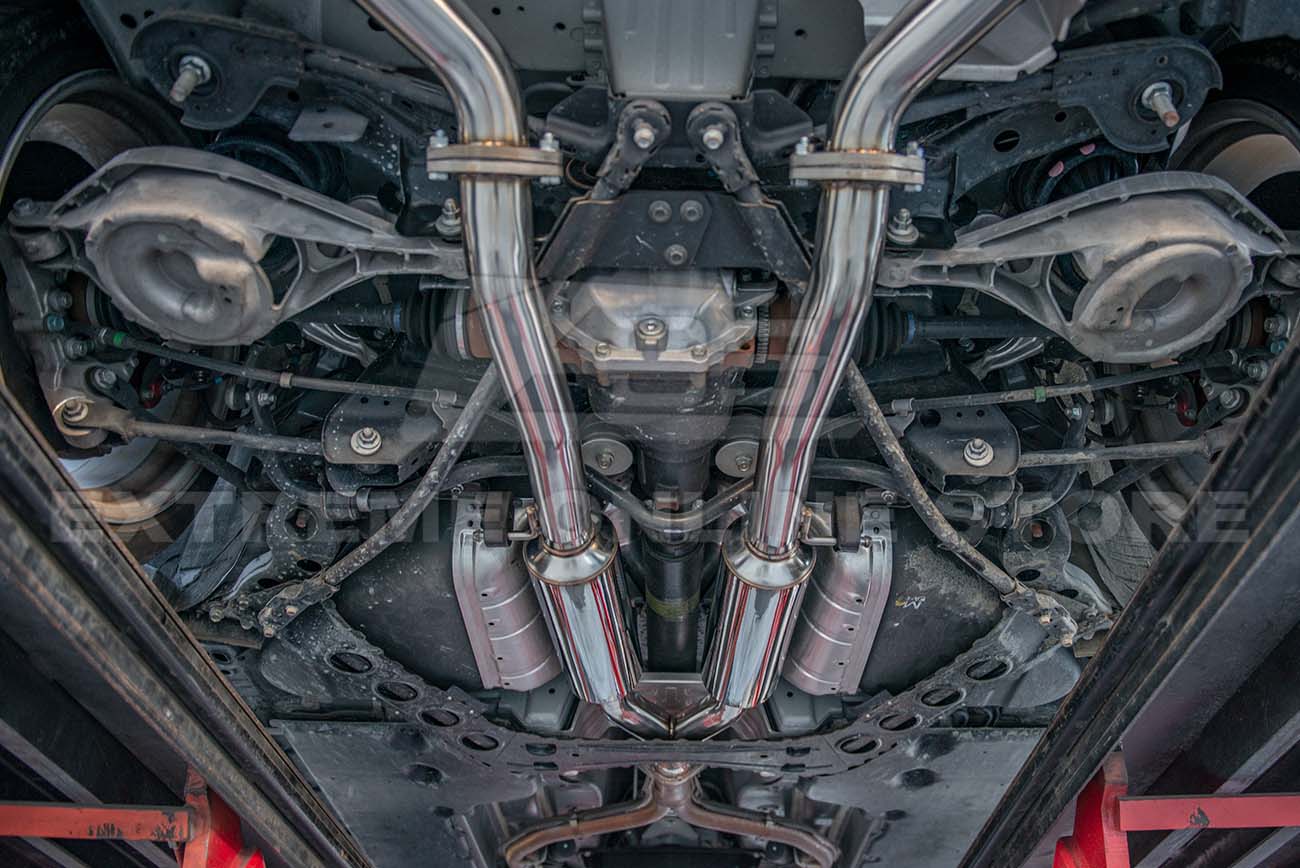 For 2009-2021 Nissan 370Z Z34 Resonated Mid Pipe