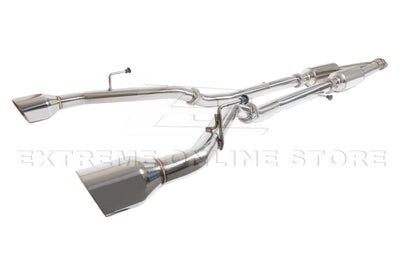 2009-2021 Nissan 370Z / 2014-Present Infiniti Q50 Mid Pipe Muffler Delete Axle Back Exhaust Kit