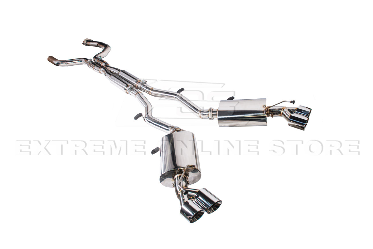 2016-Present Chevrolet Camaro V8 Coupe Quad Tips Cat Back Exhaust