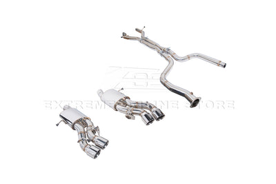 2016-2019 Cadillac CTS-V Muffler Resonated Cat Back Exhaust