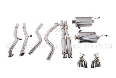 2016-Present Chevrolet Camaro V8 Coupe Quad Tips Cat Back Exhaust