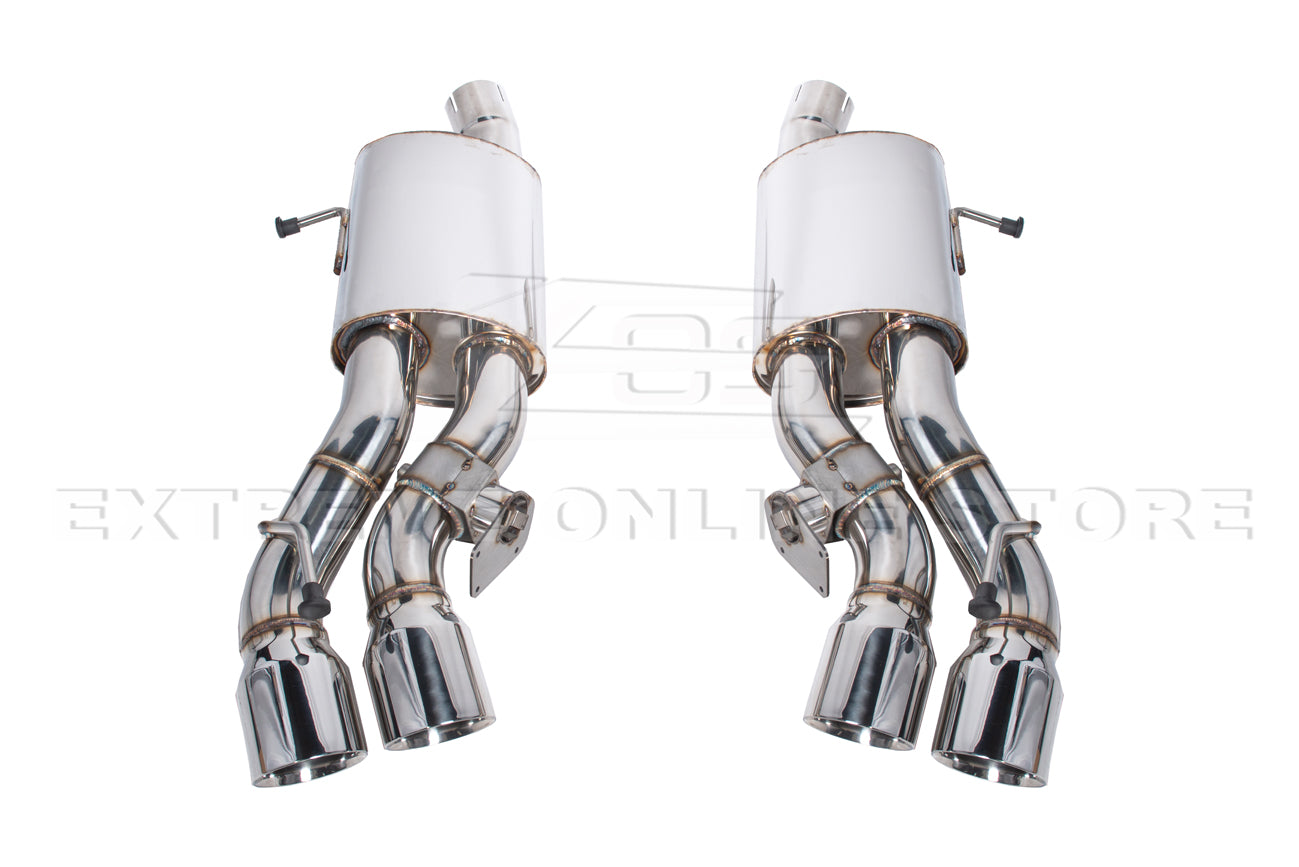 2016-2019 Cadillac CTS-V Muffler Resonated Cat Back Exhaust