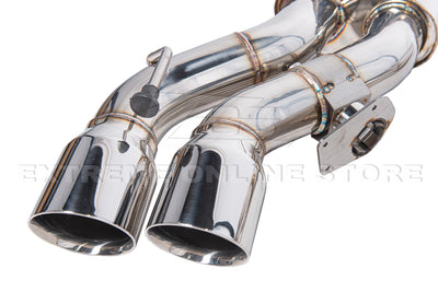 2016-2019 Cadillac CTS-V Muffler Axle Back Quad Tips