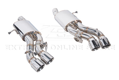 2016-2019 Cadillac CTS-V Muffler Axle Back Quad Tips