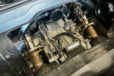 2020-Present Chevrolet Corvette C8 Base Long Tube Header & Down Pipe