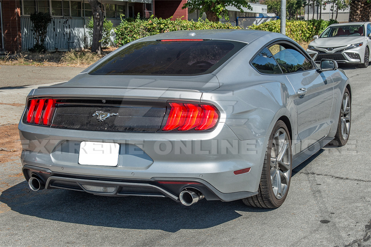 2015-2023 Ford Mustang Muffler Axle Back Dual Tips Exhaust