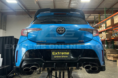 2019-Present Toyota Corolla Hatchback Burnt Tips Cat Back Exhaust