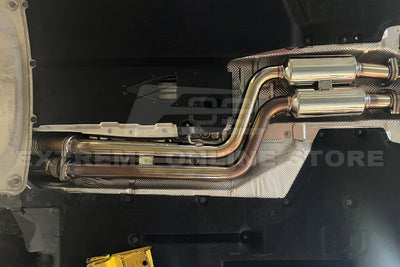 2014-2019 BMW F80 M3 F82 F83 M4 Resonated Mid Pipe Exhaust