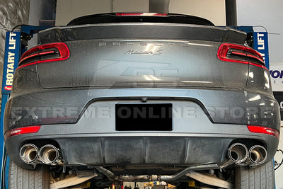 2014-2021 Porsche Macan Muffler Delete Axle Back Quad Tips Exhaust