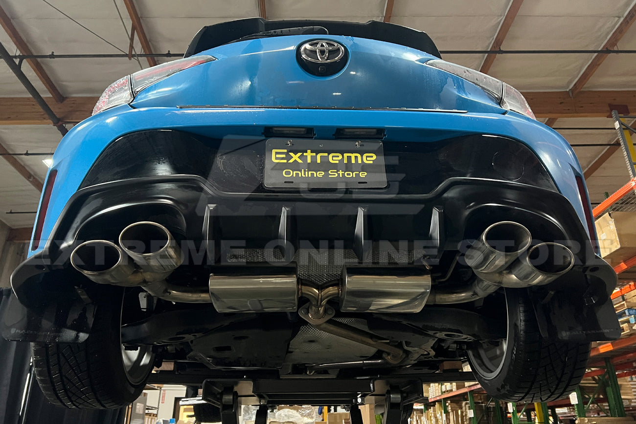 2019-Present Toyota Corolla Hatchback Burnt Tips Cat Back Exhaust