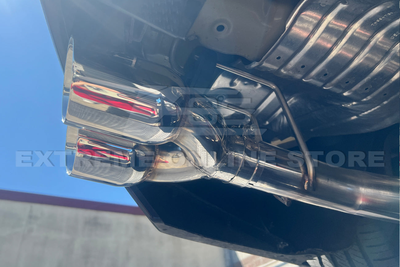 2021-Present Acura TLX Muffler Delete Axle Back Quad Tips Exhaust
