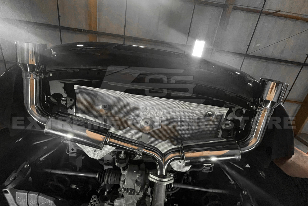 2019-Present Mazda 3 Hatchback Axle Back Dual Tips Muffler Exhaust