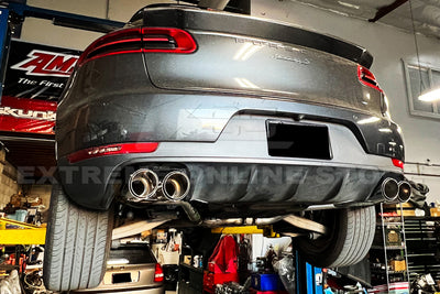 2014-2021 Porsche Macan Muffler Axle Back Quad Tips Exhaust