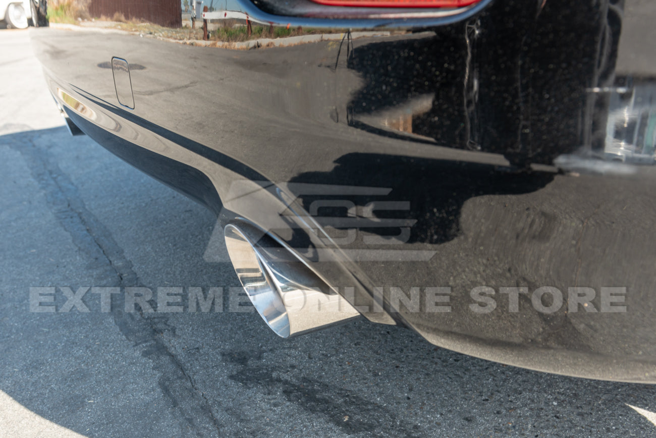 2014-Present Infiniti Q50 Muffler Delete Axle Back Dual Tips Exhaust