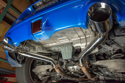 2009-2021 Nissan 370Z Z34 Muffler Delete Axle Back Burnt Tips Exhaust