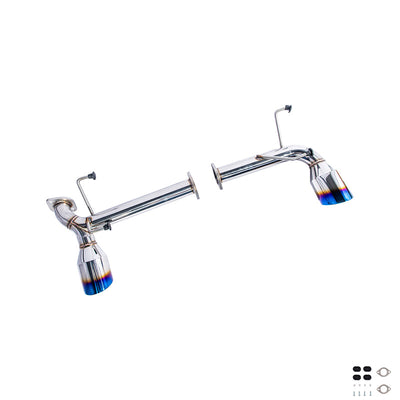 2013-2021 Scion FRS | Subaru BRZ | Toyota 86 Muffler Delete Burnt Tips Axle Back Exhaust