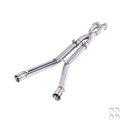 2009-2013 Chevrolet Corvette C6 6.2L V8 LS3 2.5" X-Pipe
