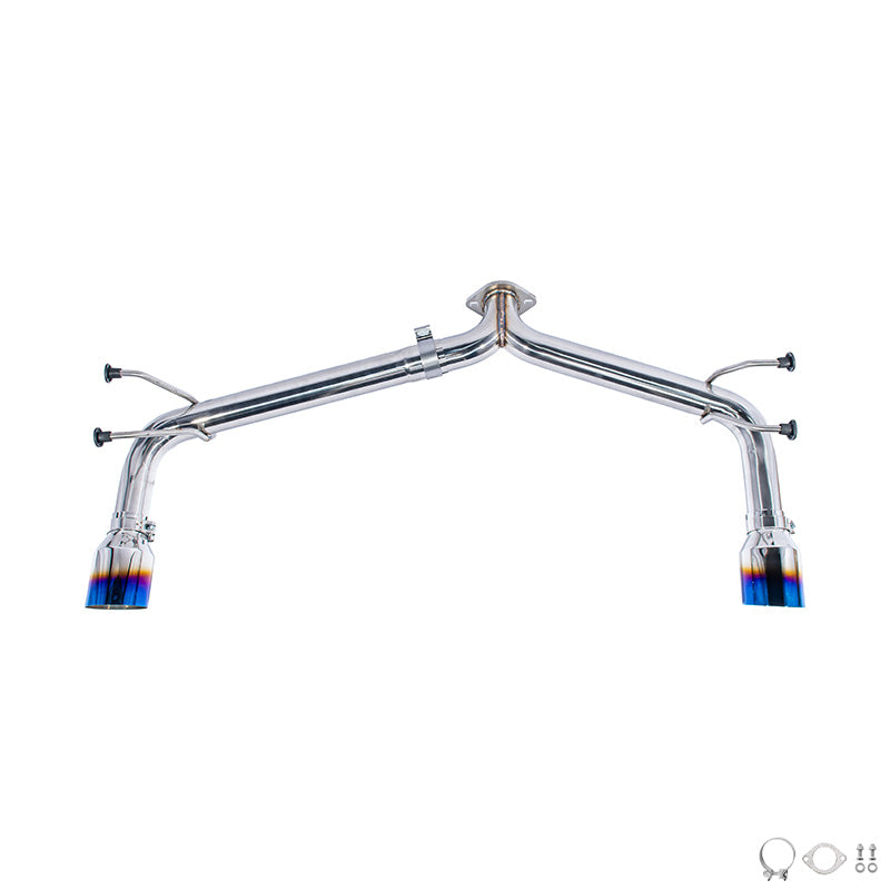 2019-Present Mazda 3 Hatchback | CX-30 Muffler Delete Burnt Tip Axle Back Exhaust