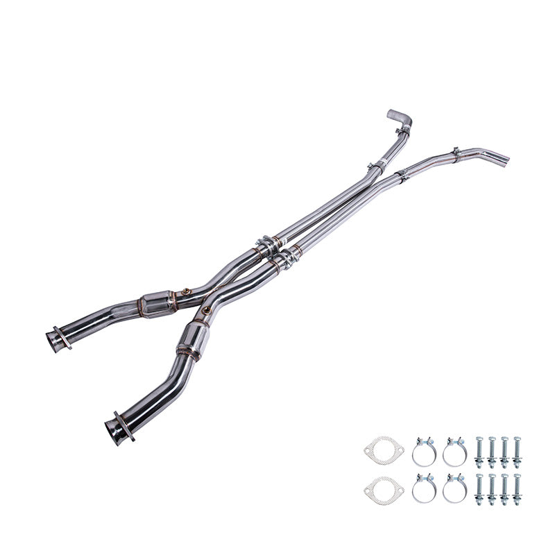 2009-2014 Cadillac CTS-V 6.2L V8 Coupe Resonated Mid Pipe