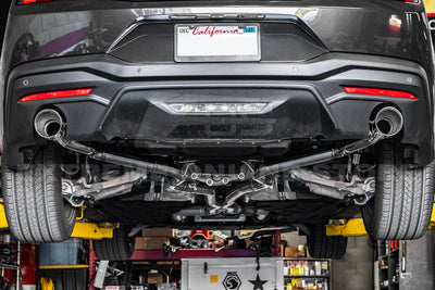 2024-Present Ford Mustang GT Straight Through Cat Back Dual Tips Exhaust