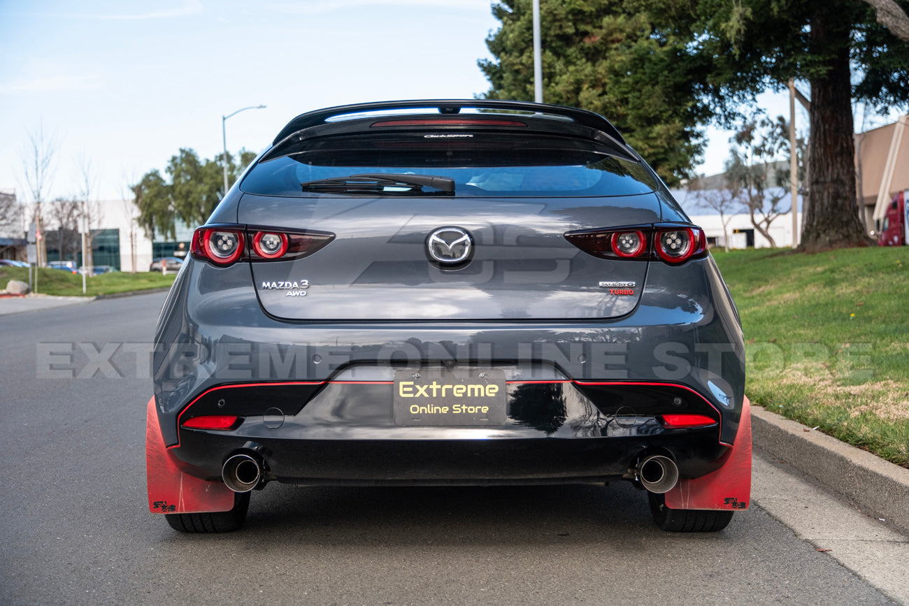 2019-Present Mazda 3 Hatchback Axle Back Dual Tips Muffler Exhaust