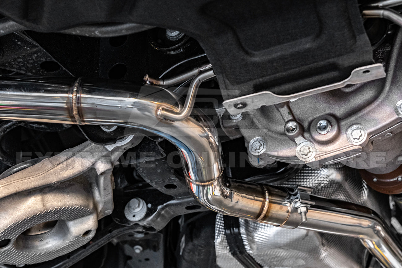 2024-Present Ford Mustang GT Straight Through Cat Back Dual Tips Exhaust